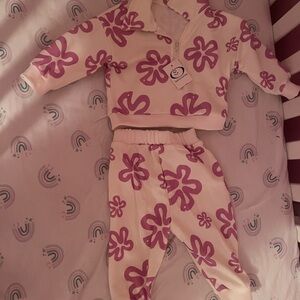 Floral set - Purple and White